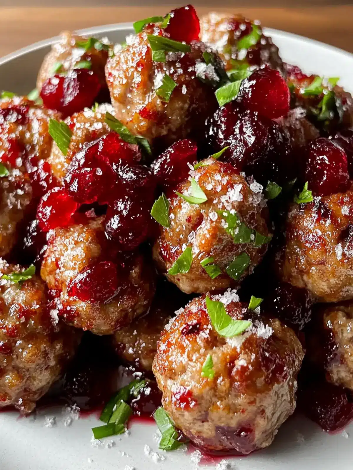 Savory Christmas Cranberry Meatballs for Festive Gatherings 3 Christmas Cranberry Meatballs