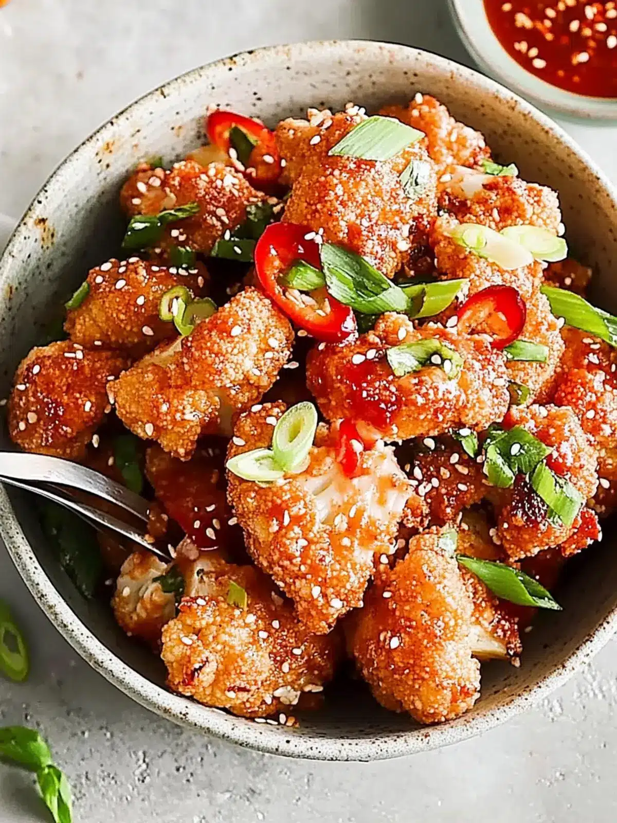 Crispy Bang Bang Cauliflower: A Flavorful Vegetarian Twist 5 Bang bang cauliflower