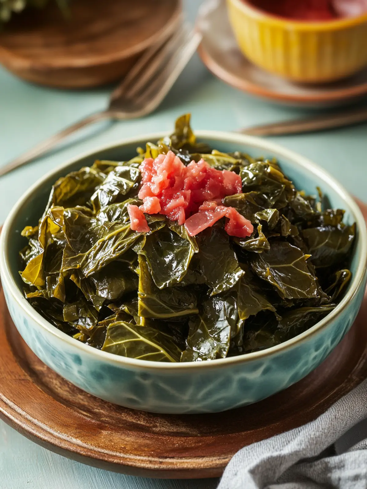 Savory Southern Style Collard Greens Recipe with Bacon Bliss 5 Southern Style Collard Greens Recipe