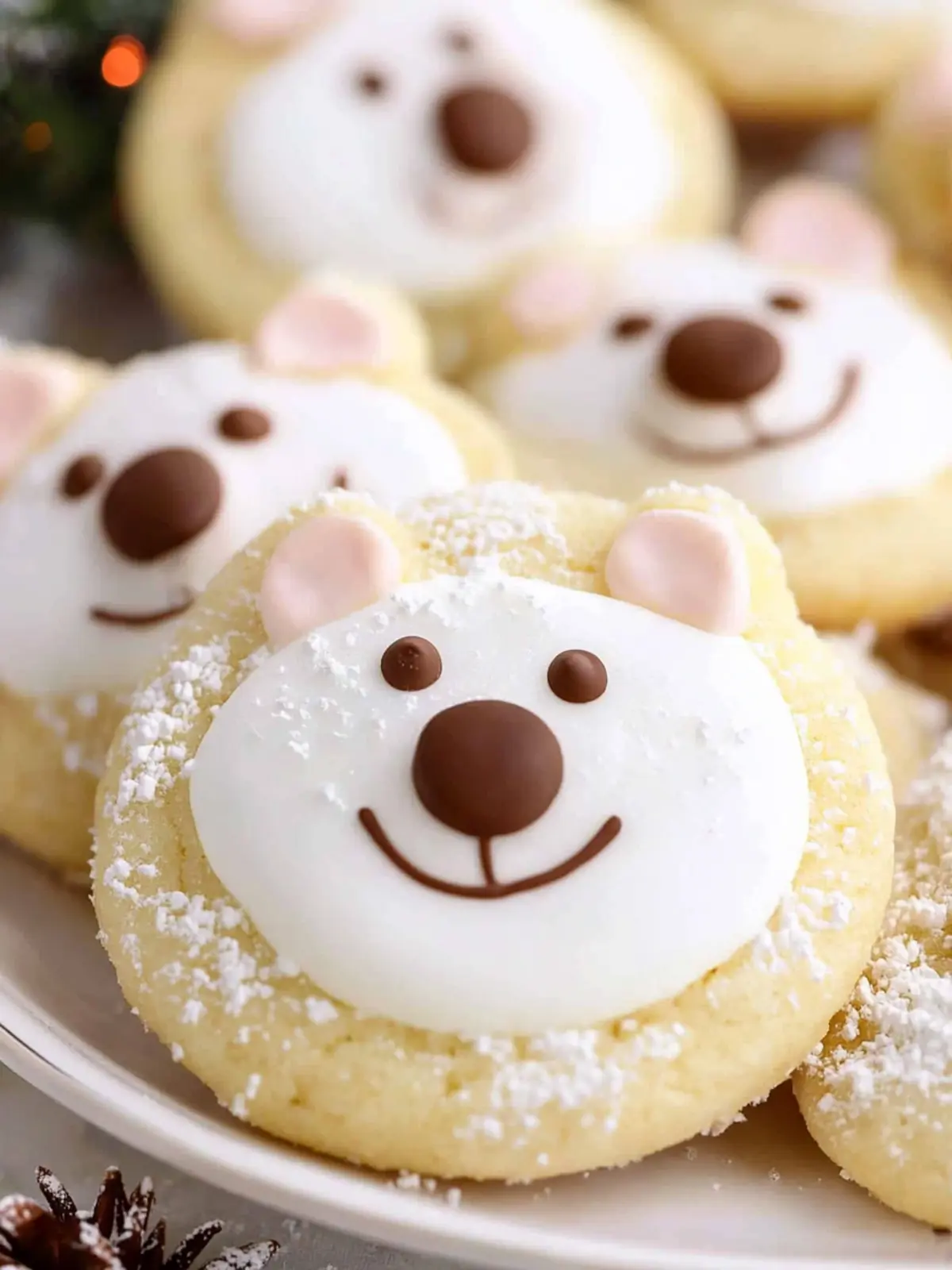 Delightful Christmas Polar Bear Cookies for Festive Fun 3 Christmas Polar Bear Cookies