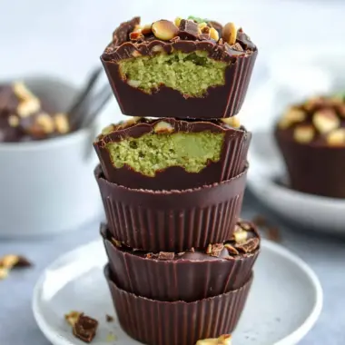 Decadent Dubai Chocolate Cups: Your New Favorite No-Bake Treat 9 Dubai Chocolate Cups