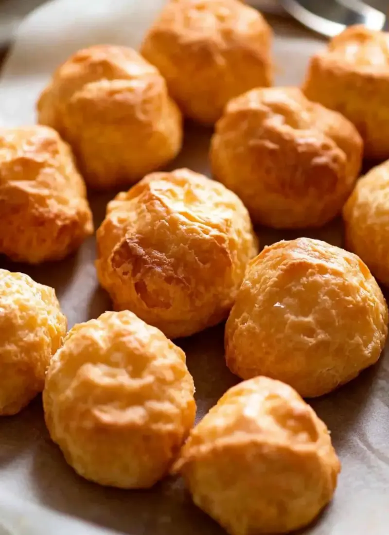 Gougeres – French Cheese Puffs (finger food!)