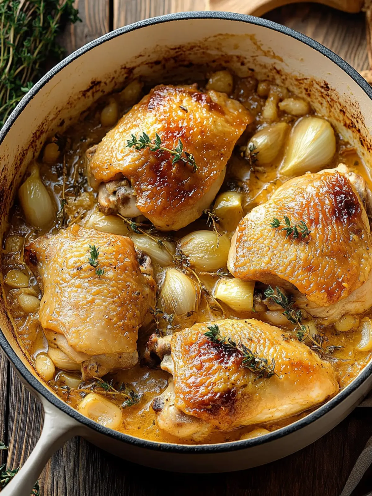 Savory Chicken with 40 Cloves of Garlic for Comforting Flavor 2 Chicken with 40 Cloves of Garlic