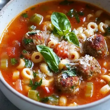 Instant Pot Turkey Meatball and Ditalini Soup Easy Comfort Meal 9 Instant Pot Turkey Meatball and Ditalini Soup