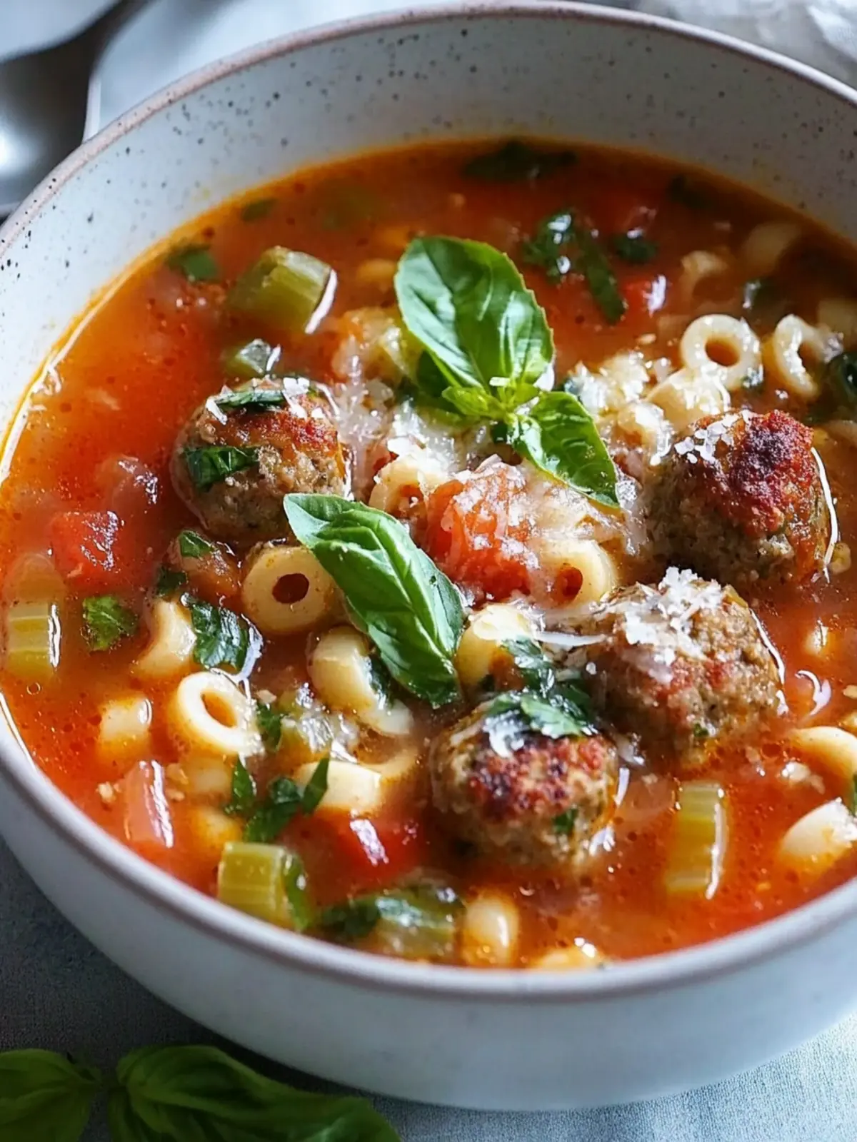 Instant Pot Turkey Meatball and Ditalini Soup Easy Comfort Meal 5 Instant Pot Turkey Meatball and Ditalini Soup