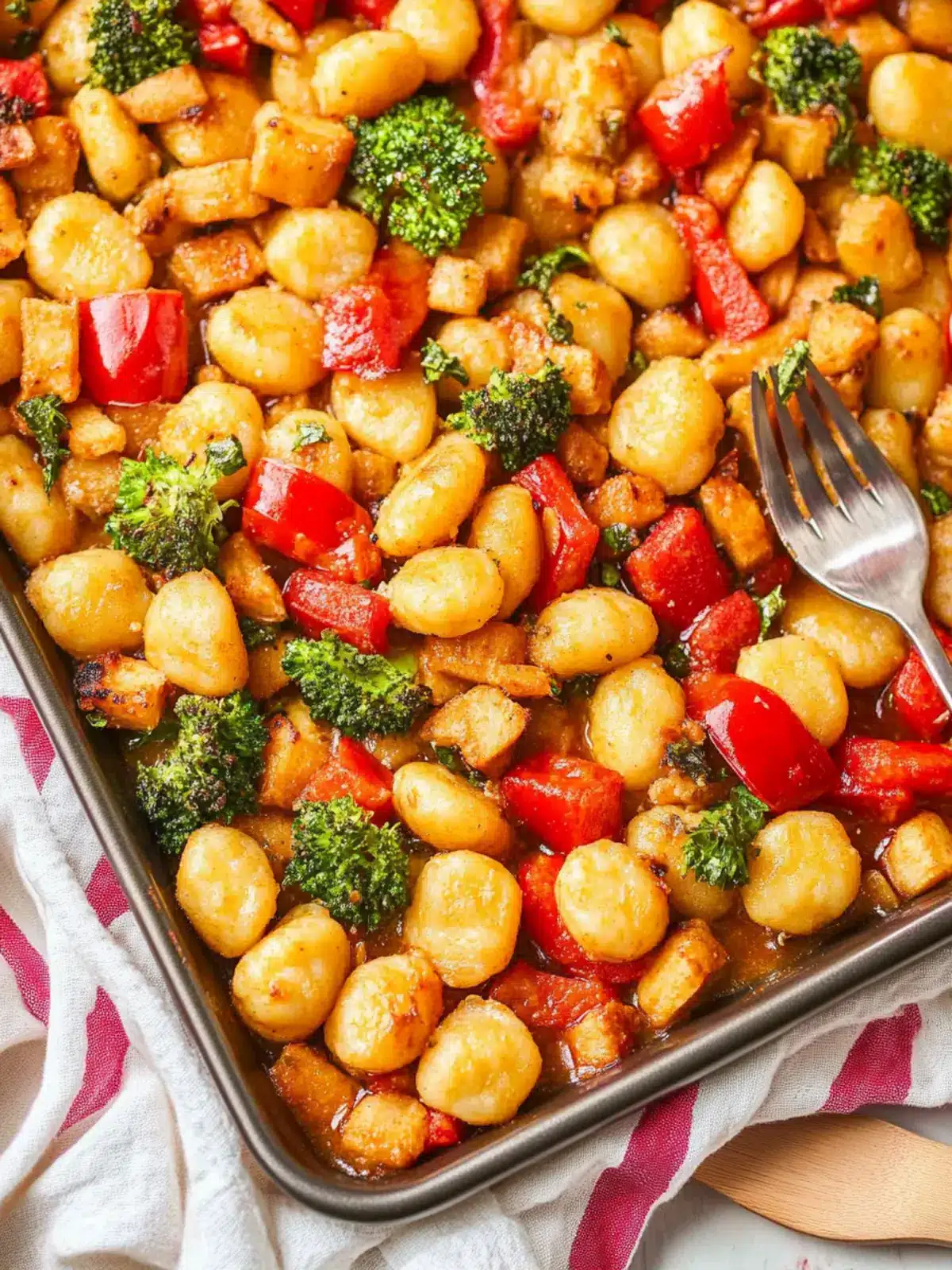 Easy Sheet Pan Gnocchi Recipe with Roasted Veggies & Flavor 2 Sheet Pan Gnocchi Recipe