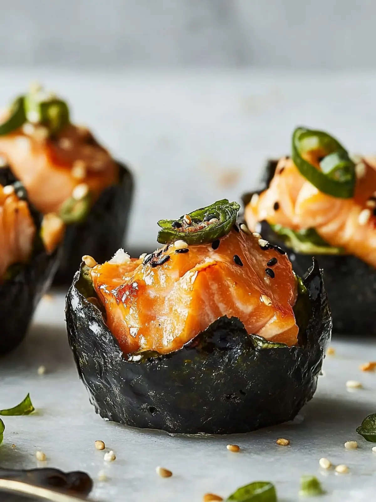 Baked Salmon Sushi Cups: A Fun and Tasty Family Delight 5 Baked Salmon Sushi Cups