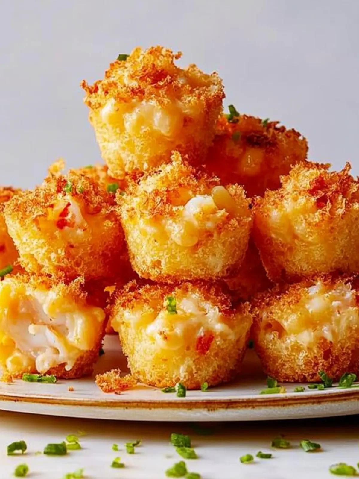 Lobster Mac & Cheese Bites: Crispy Comfort for Your Party 3 Lobster Mac & Cheese Bites