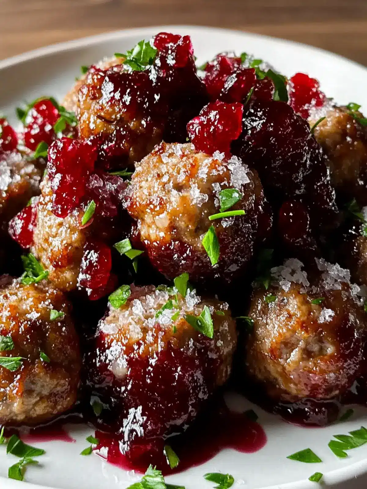 Delicious Christmas Cranberry Meatballs for Merry Gatherings 4 Christmas Cranberry Meatballs