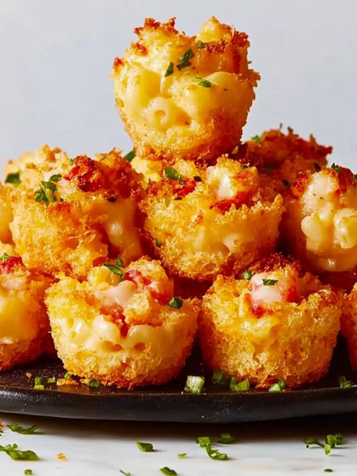 Lobster Mac & Cheese Bites: Crispy Comfort for Your Party 2 Lobster Mac & Cheese Bites