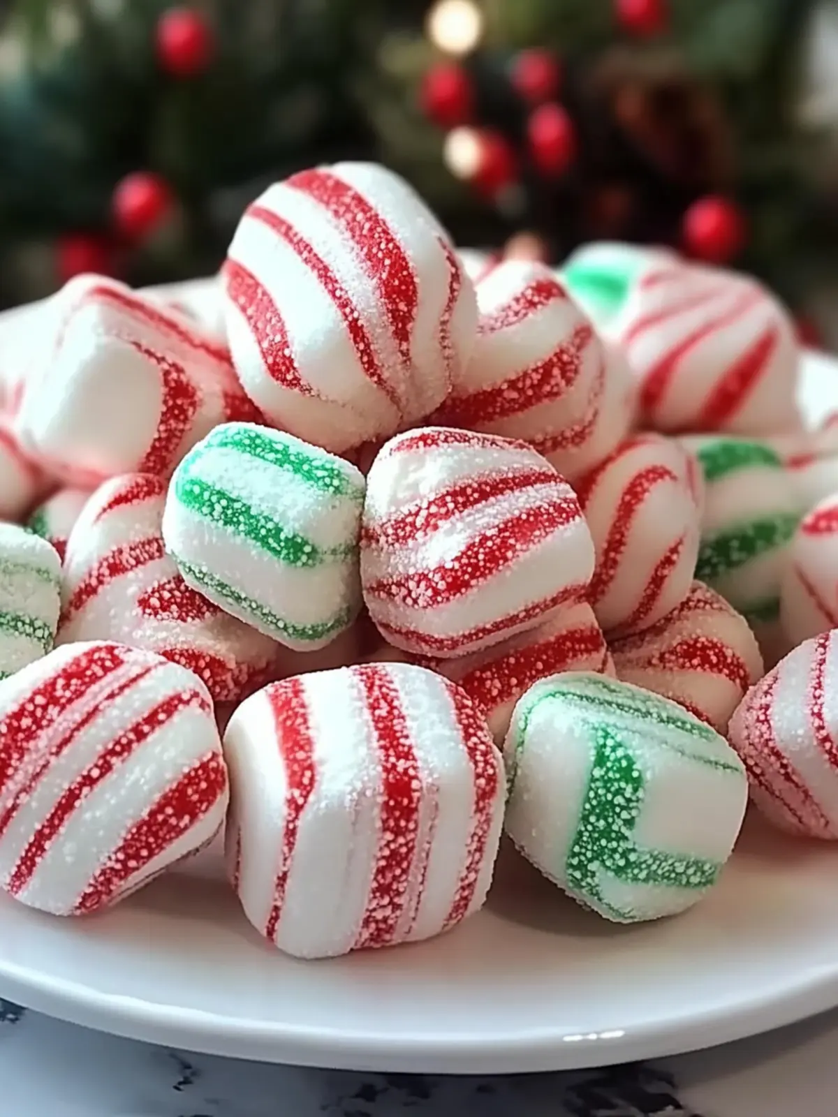 Soft Christmas Peppermints: Easy No-Bake Holiday Treats 2 Soft Christmas Peppermints