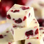 Decadent White Chocolate Cranberry Fudge in Just 5 Minutes 8 White Chocolate Cranberry Fudge