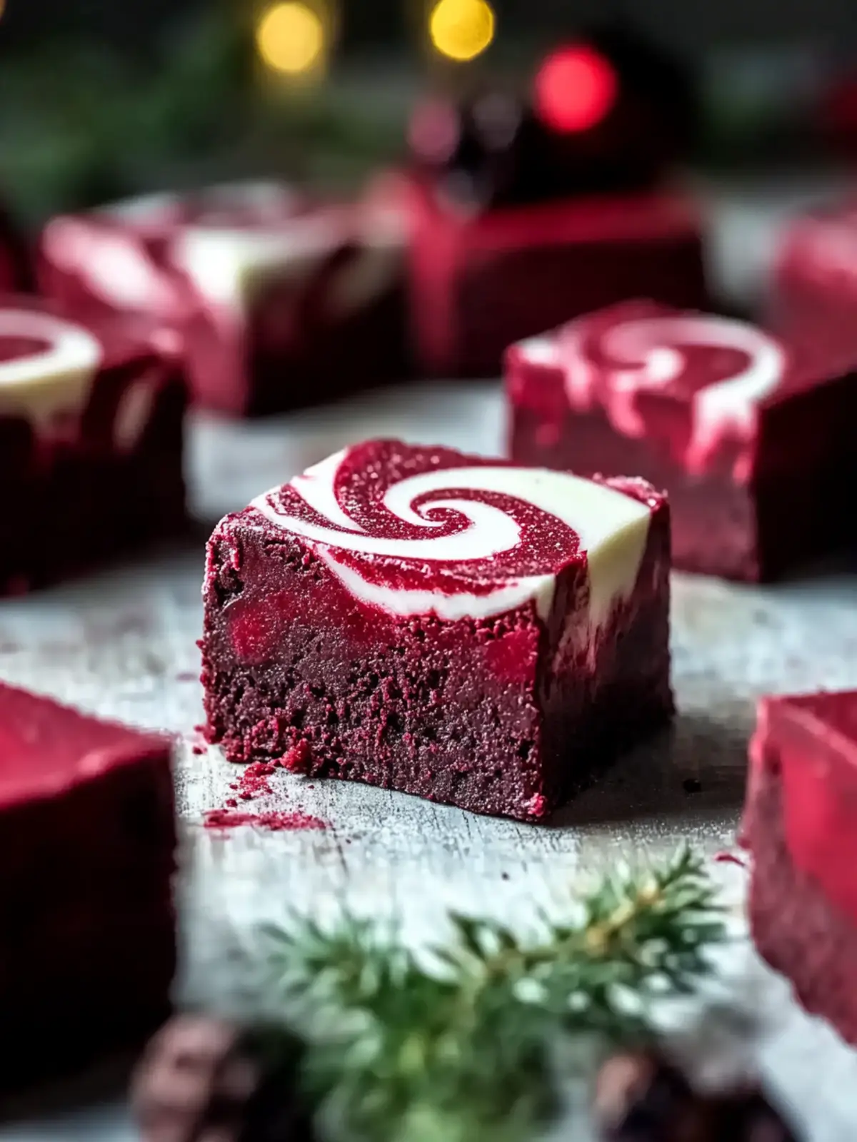 Delightful Healthy Red Velvet Christmas Fudge to Share and Savor 4 Healthy Red Velvet Christmas Fudge