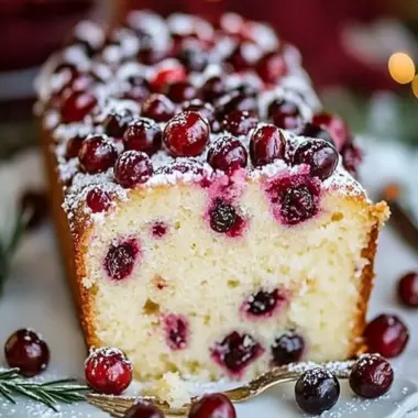 Festive Christmas Cranberry Pound Cake You’ll Love to Bake 9 Christmas Cranberry Pound Cake