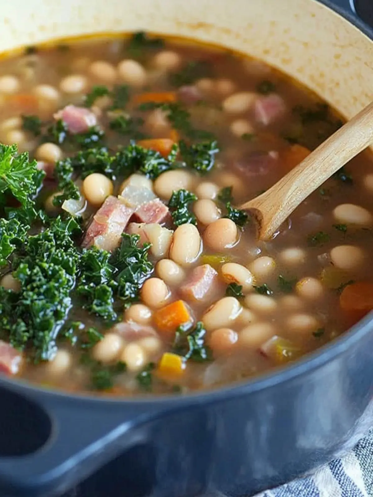 Savory 16 Bean Soup with Ham and Kale for Cozy Nights 5 16 Bean Soup with Ham and Kale