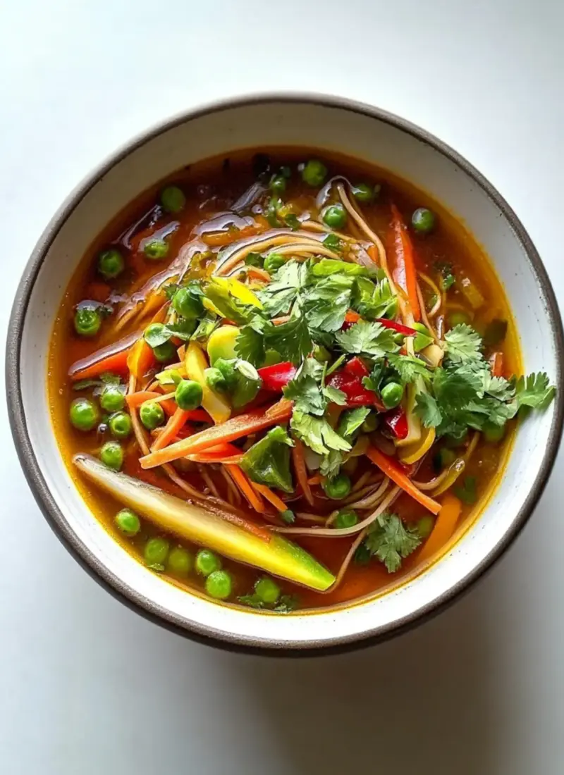 Vegetable Thukpa (Tibetan Noodle Soup)