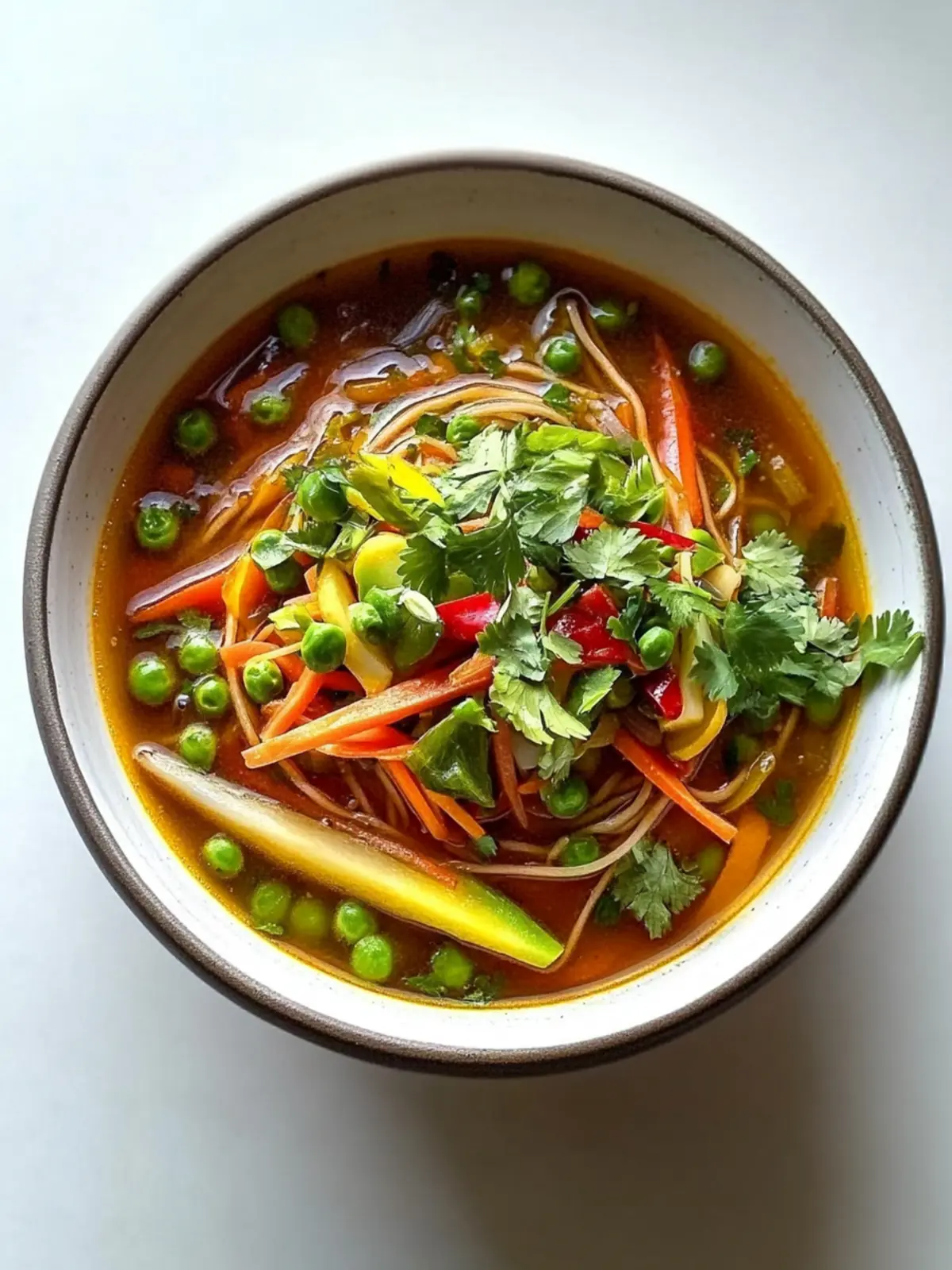 Hearty Vegetable Thukpa: Quick Tibetan Noodle Soup Delight 5 Vegetable Thukpa (Tibetan Noodle Soup)