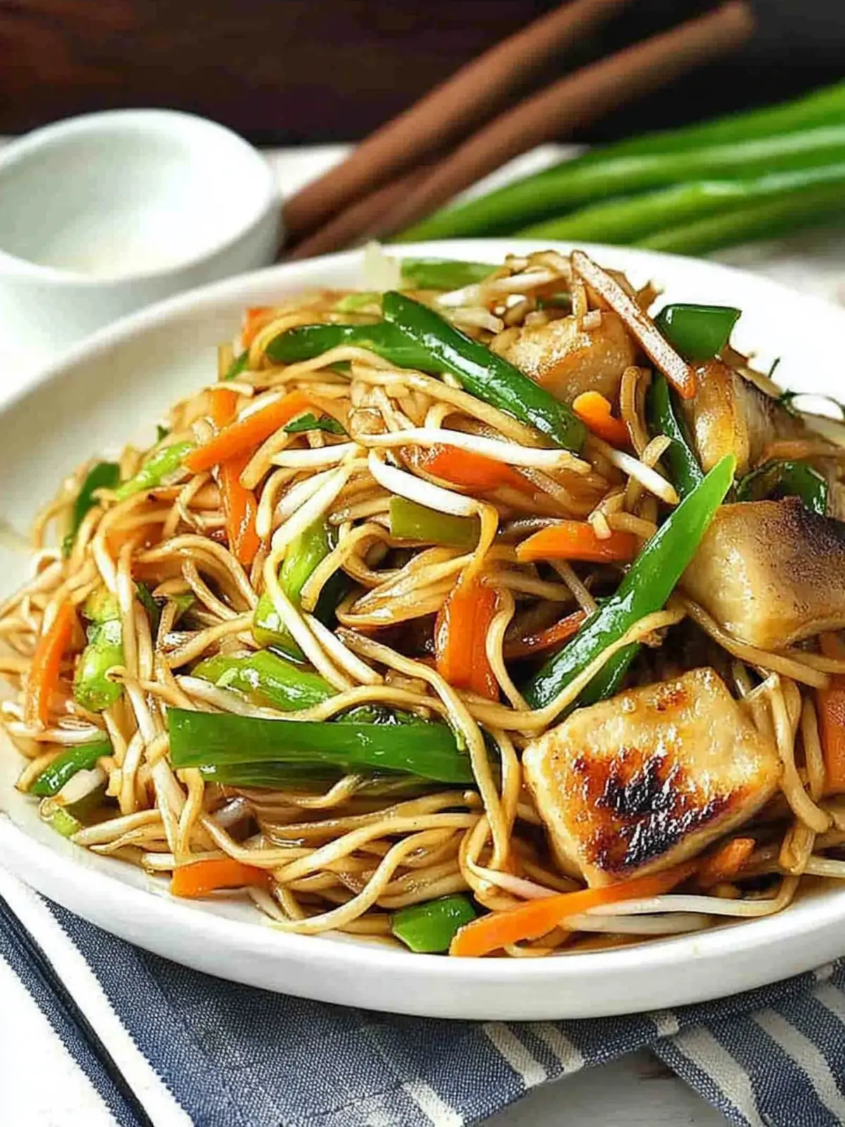 Delicious Real Vegetarian Chow Mein Ready in 15 Minutes 2 Real Vegetarian Chow Mein