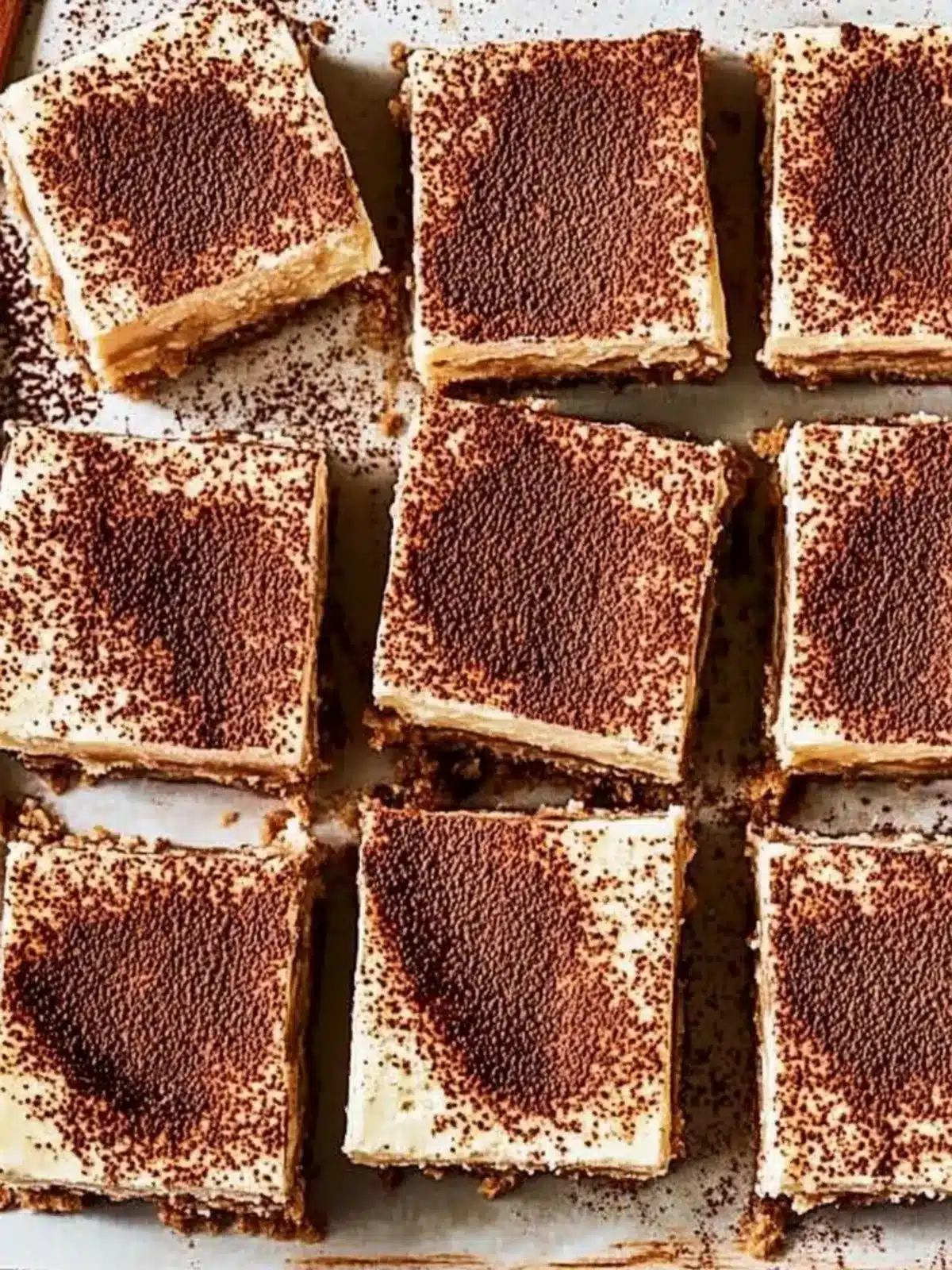 Tiramisu Cheesecake Bars: A Heavenly Dessert Delight 2 Tiramisu Cheesecake Bars
