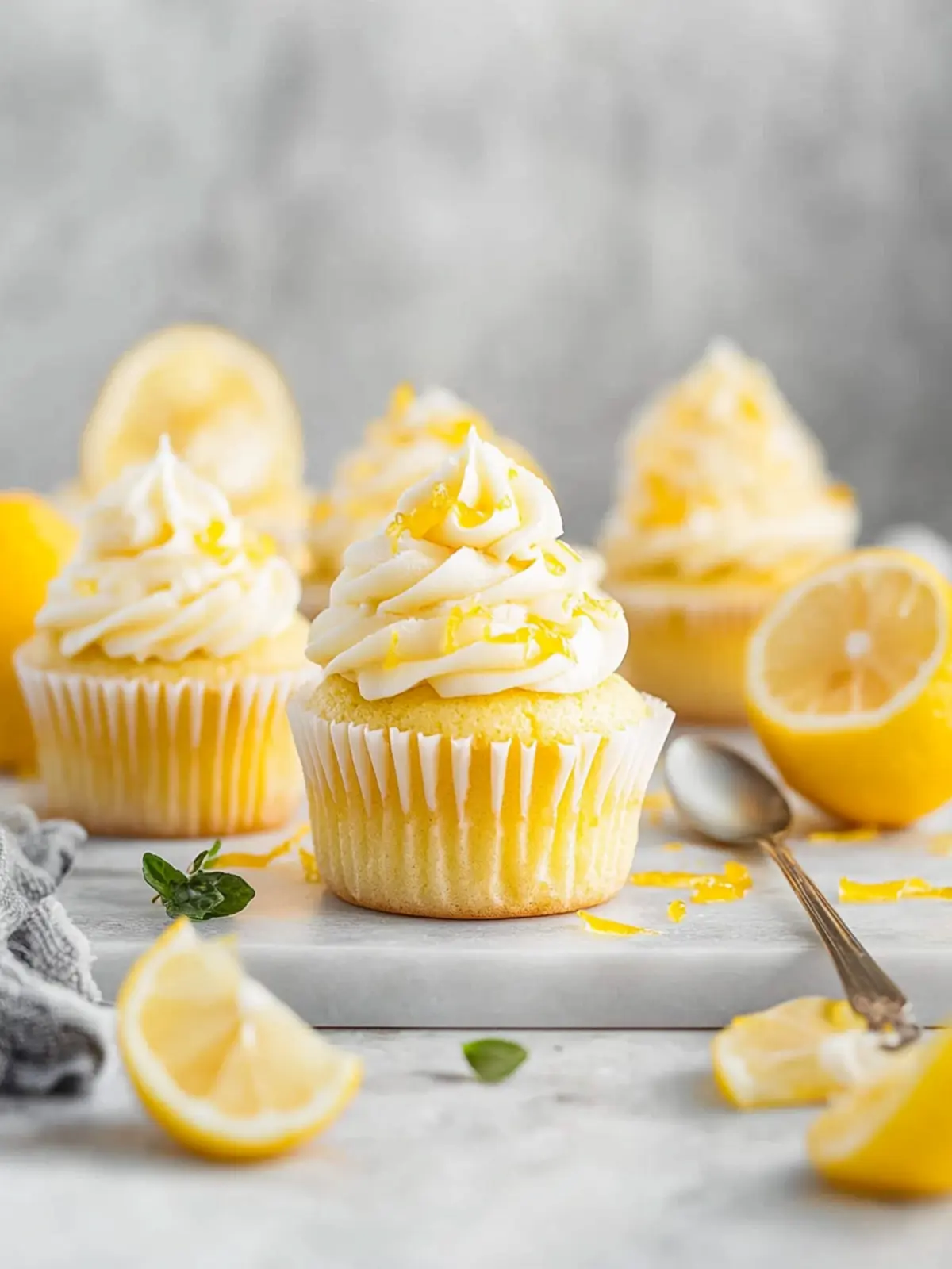 Lemon Curd Cupcakes