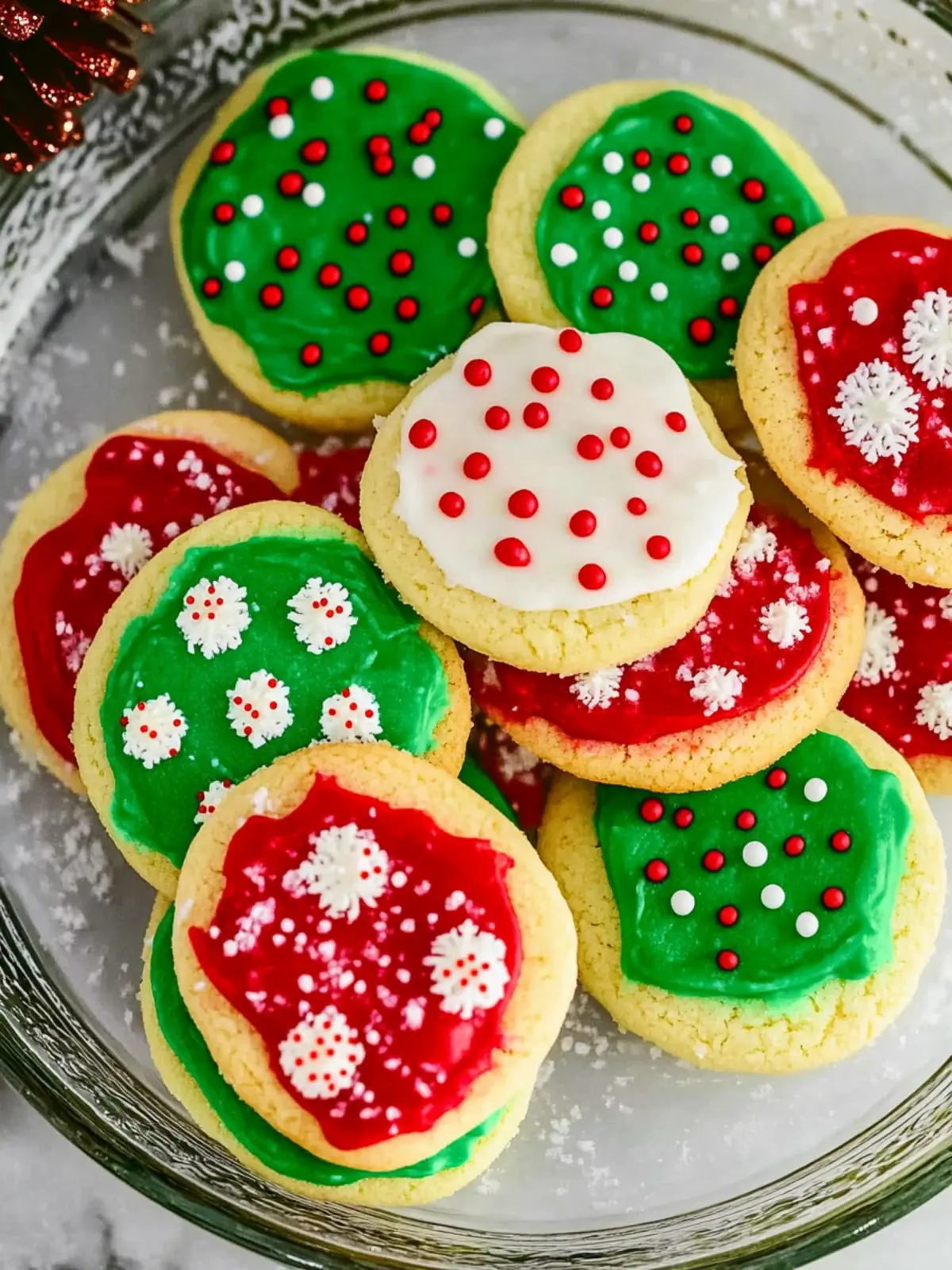 Irresistibly Soft Frosted Christmas Cookies for Festive Joy 3 Soft Frosted Christmas Cookies