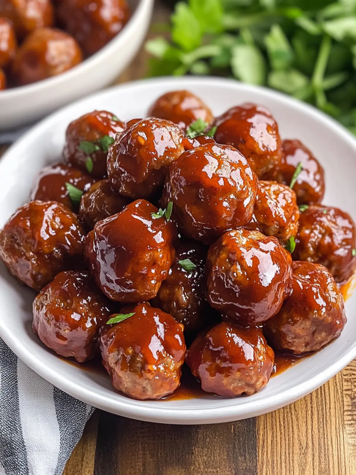 Sweet & Savory Peach BBQ Meatballs: 3-Ingredient Delight! 3 Peach BBQ Meatballs (3 Ingredient Appetizer!)