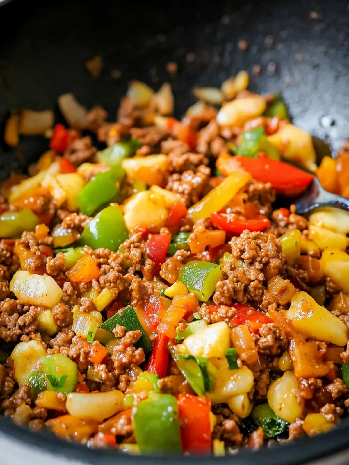 Quick and Healthy Ground Beef and Vegetable Skillet Delight 2 Healthy Ground Beef And Vegetable Skillet