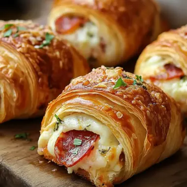 Mozzarella Pepperoni Croissant Rolls You’ll Crave Every Time 9 Mozzarella Pepperoni Croissant Rolls You’ll Crave Every Time