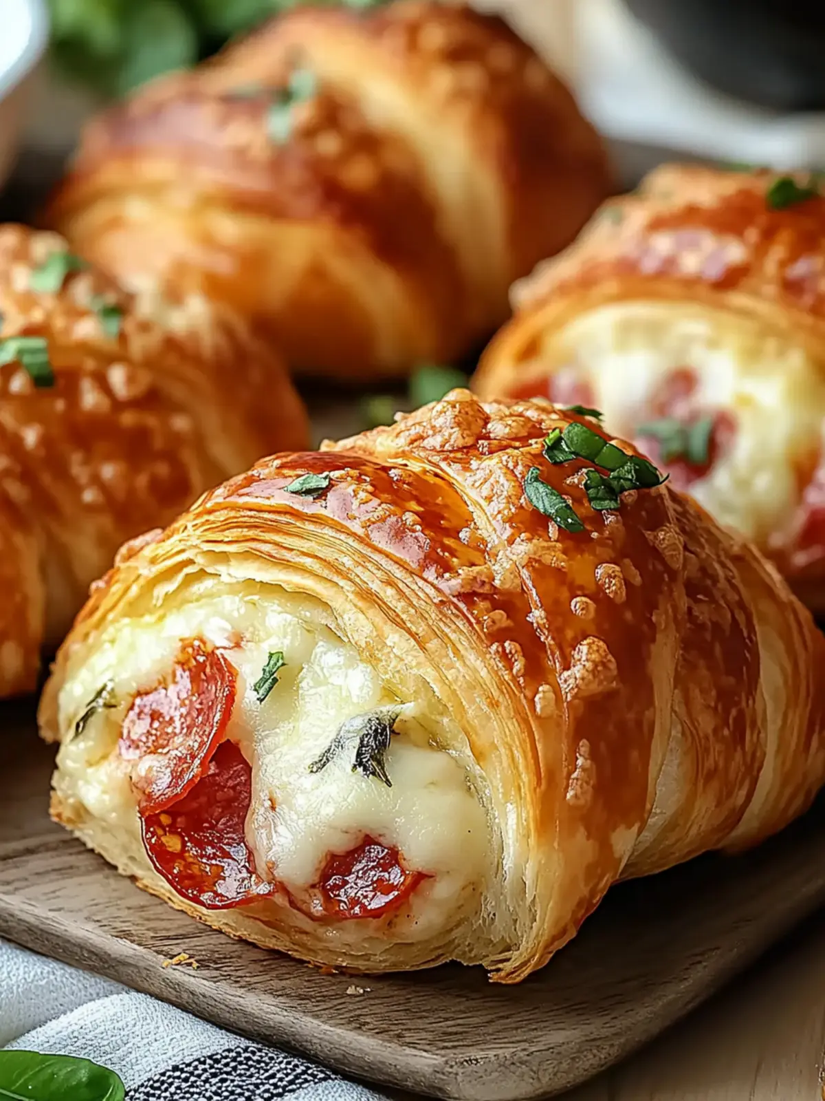 Mozzarella Pepperoni Croissant Rolls You'll Crave Every Time 3 Mozzarella Pepperoni Croissant Rolls You’ll Crave Every Time