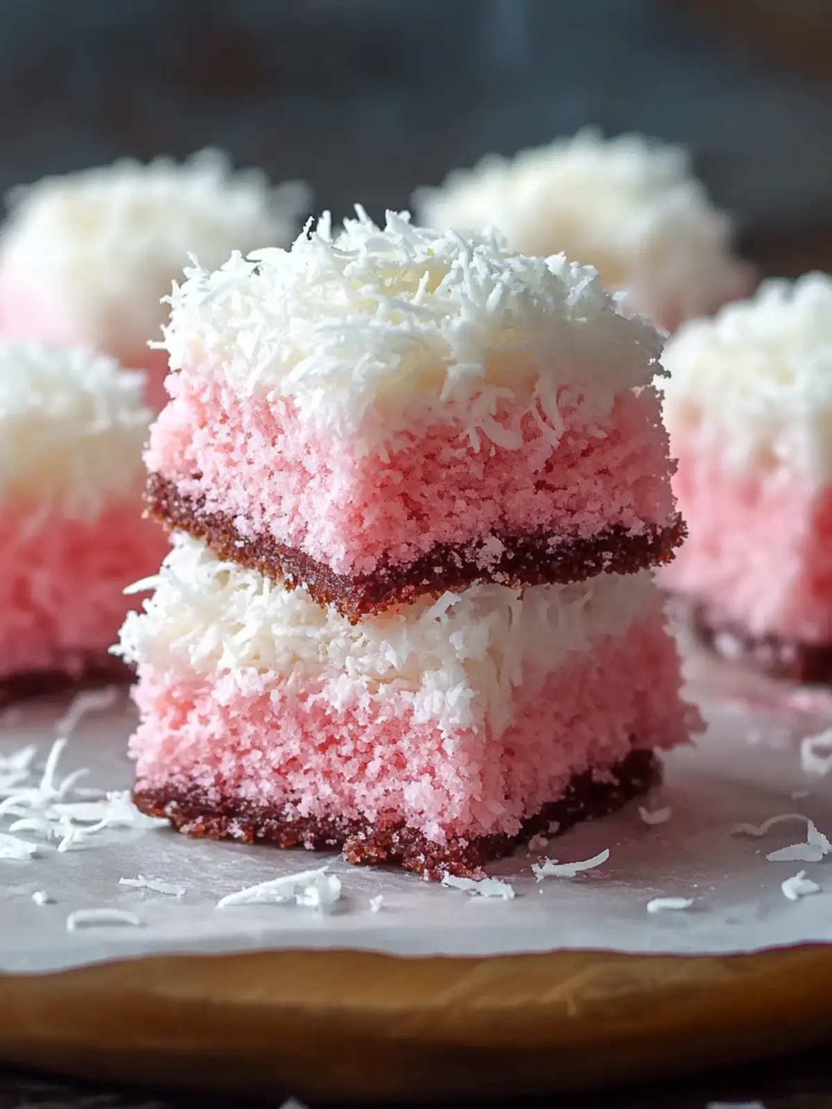Pink Coconut Snowball Cake Bars: A Fun Twist on Classics 3 Pink Coconut Snowball Cake Bars