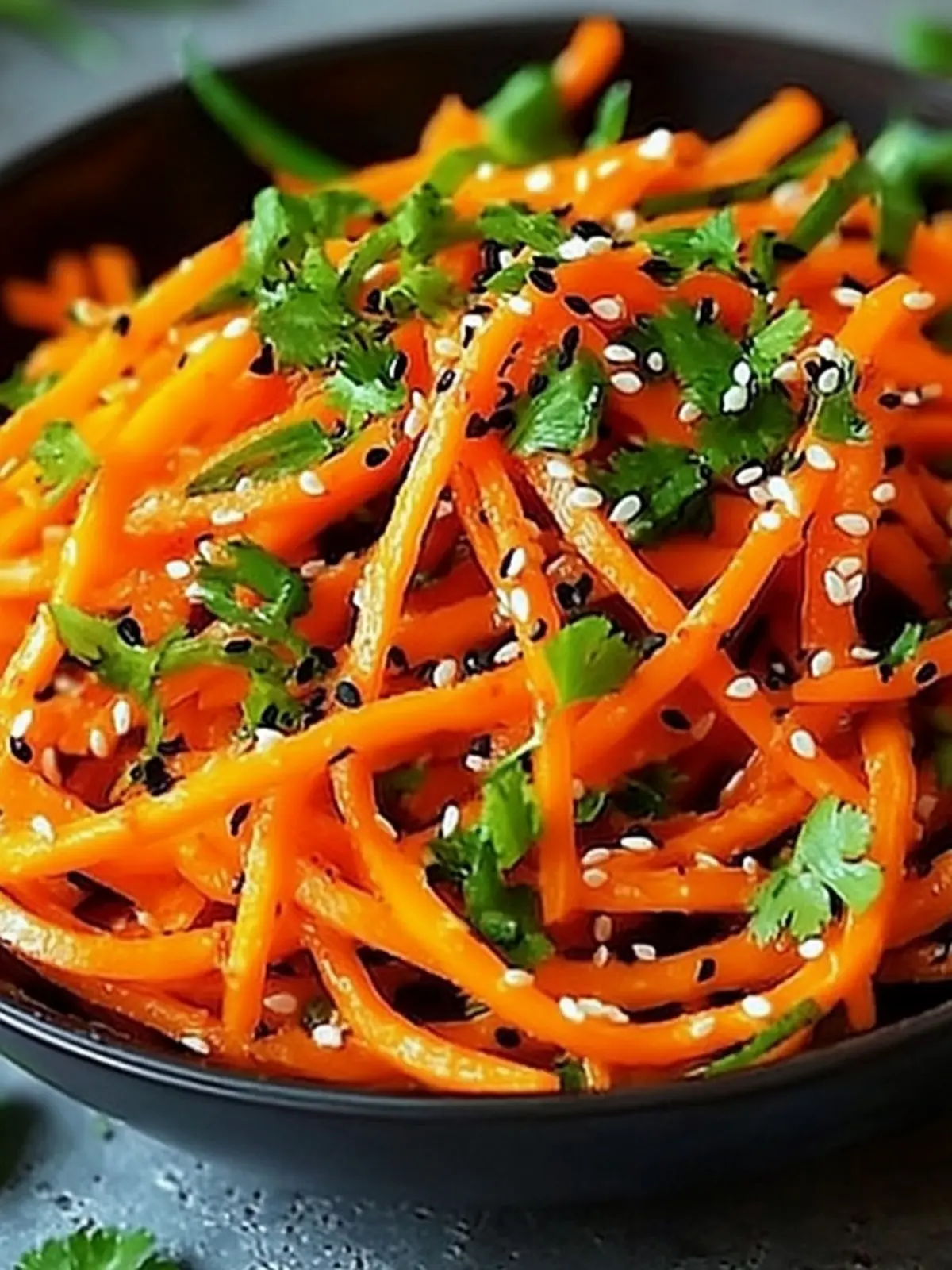 Korean Carrot Salad: Crisp, Zesty & Full of Flavor 2 Korean Carrot Salad