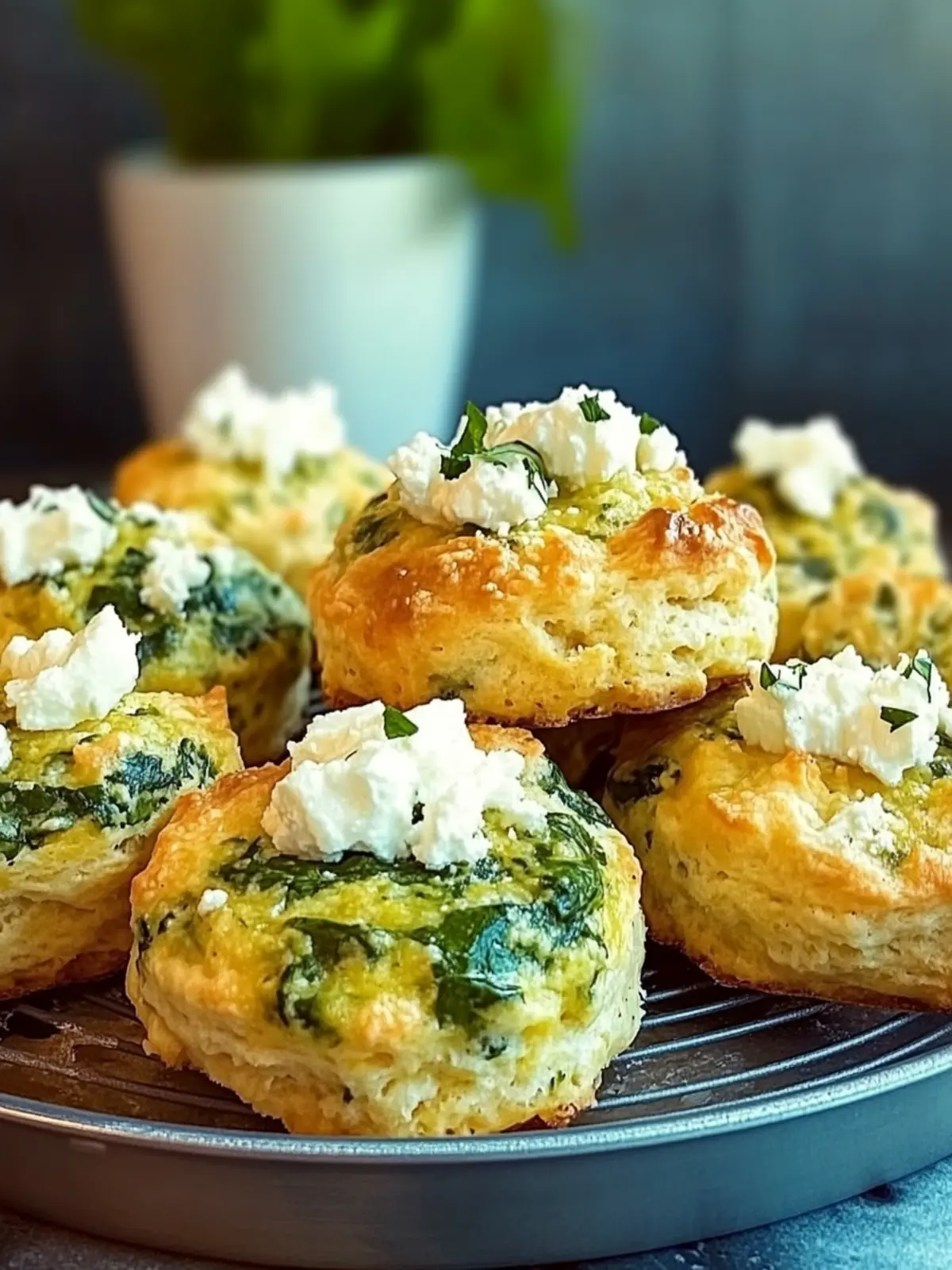 Spinach and Feta High-Protein Breakfast Biscuits You’ll Adore 2 Spinach and Feta High-Protein Breakfast Biscuits You’ll Love