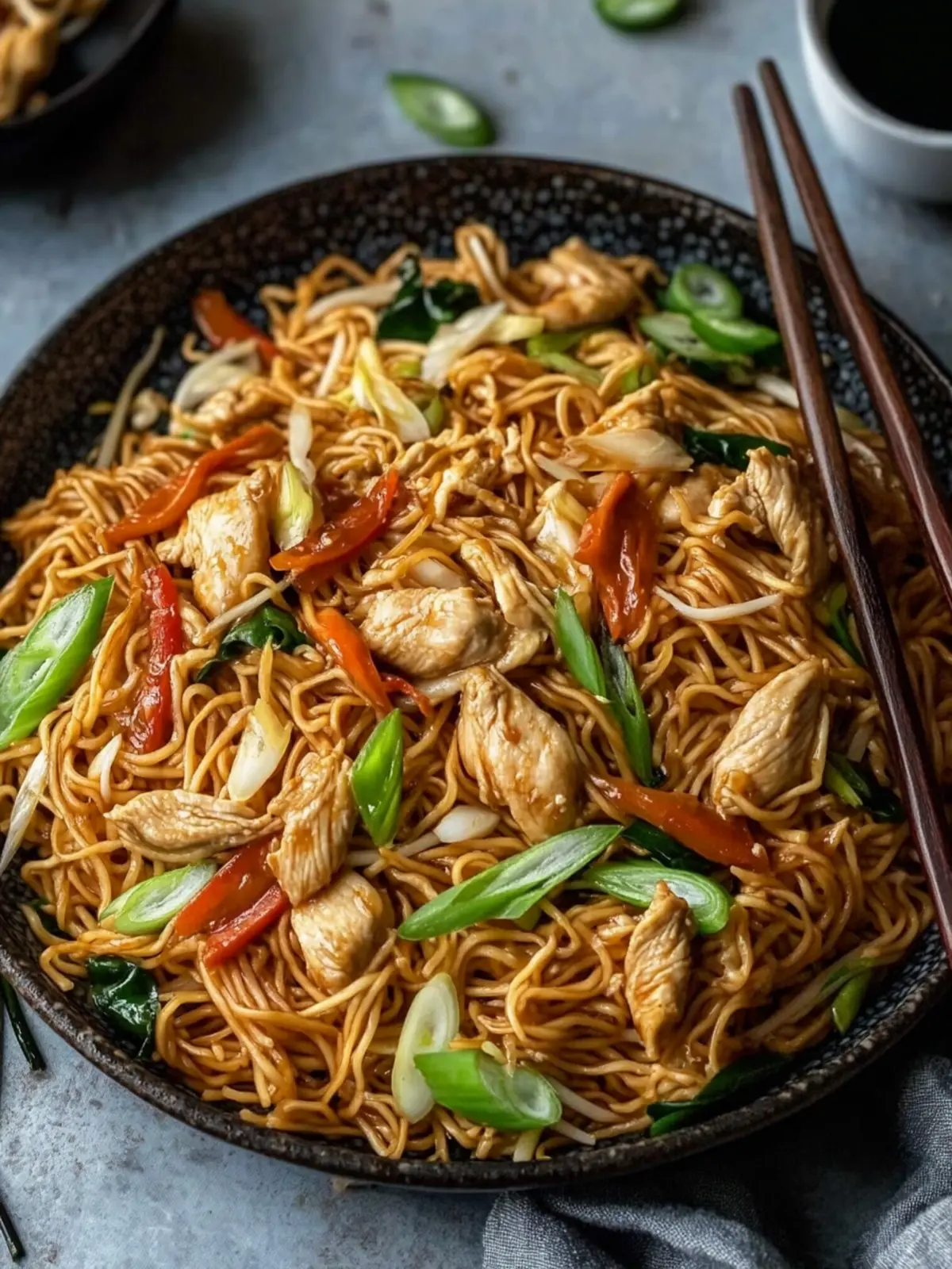 Savor Homemade Chicken Chow Mein in Just 30 Minutes 5 Chicken Chow Mein (鸡肉炒面)