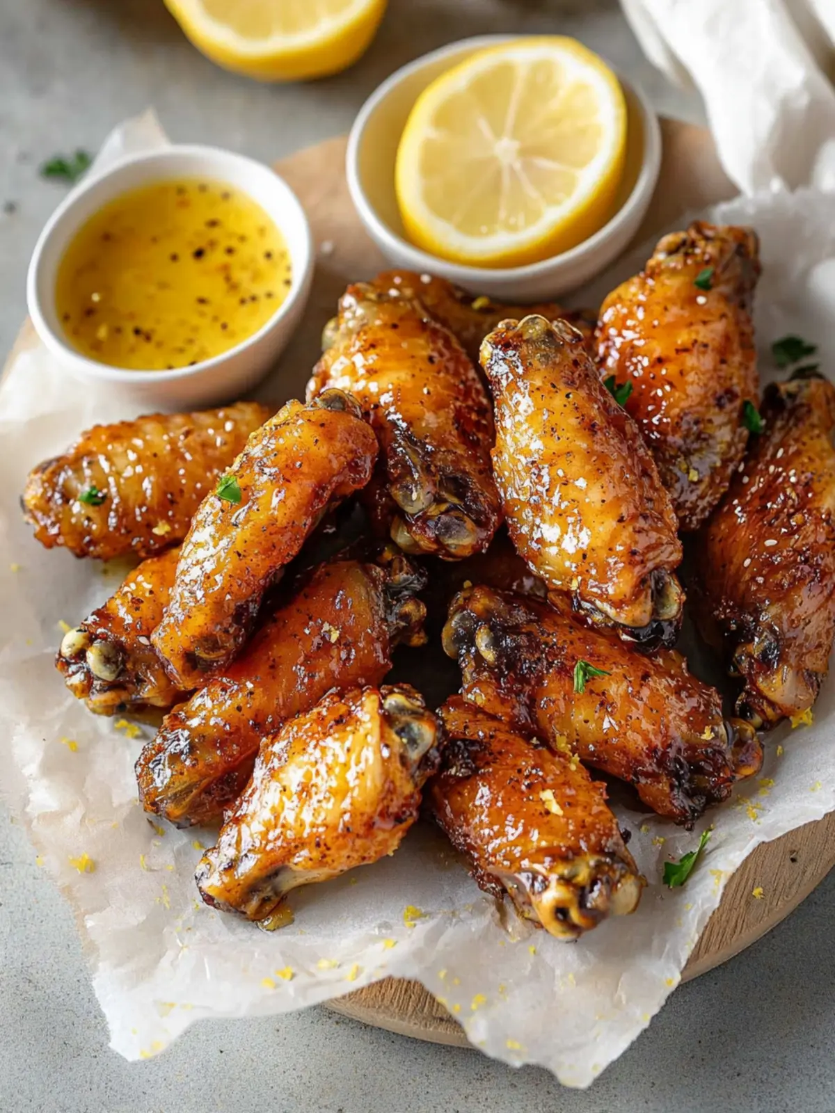 Honey Lemon Pepper Wings: Crispy Perfection for Game Day 4 Honey Lemon Pepper Wings