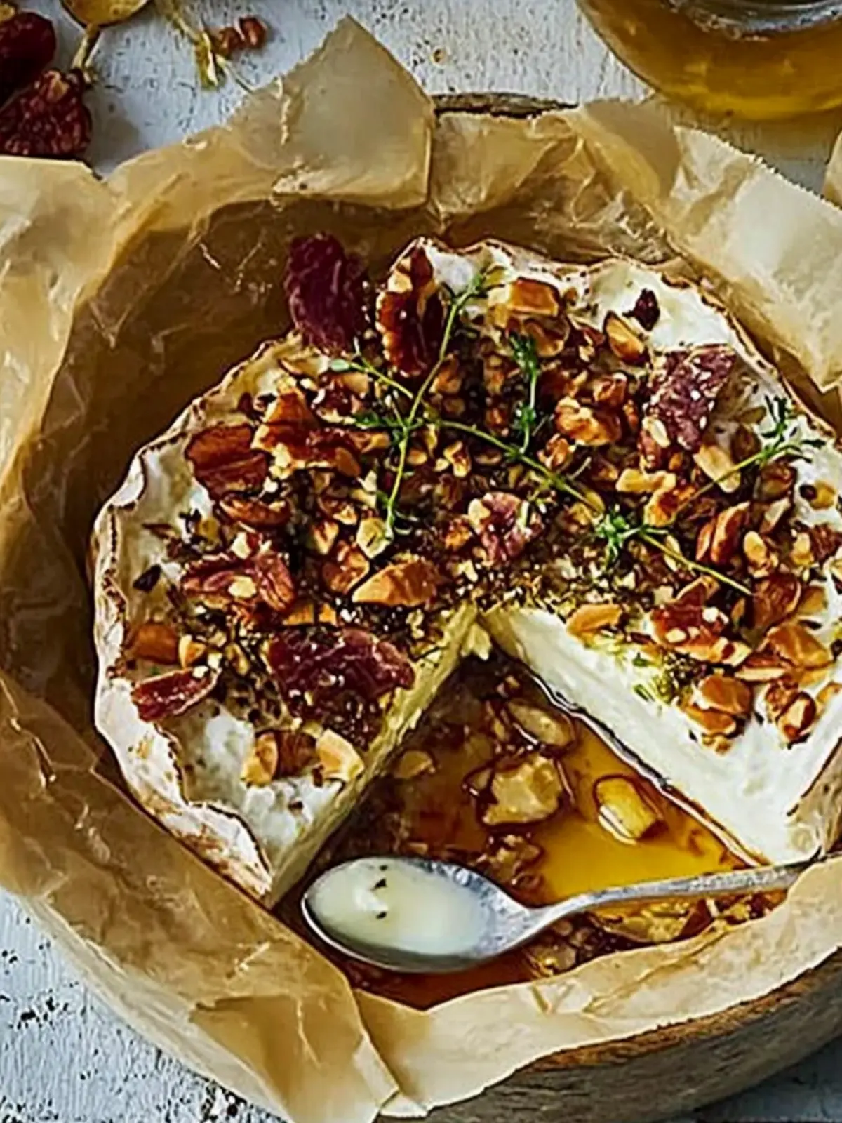 Whisky & Nut Baked Camembert: The Perfect Cozy Treat 3 Whisky & nut baked camembert
