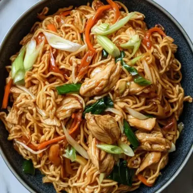 Savory Chicken Chow Mein: Your New Weeknight Favorite! 9 Chicken Chow Mein (鸡肉炒面)