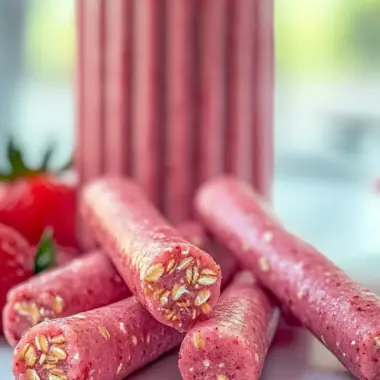 Strawberry Oat Smoothie Sticks Recipe for Dogs: Delightful Chewy Treats 10 Strawberry Oat Smoothie Sticks Recipe for Dogs