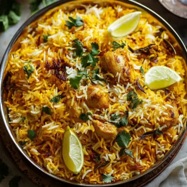 Layered Spicy Chicken Biryani: A Comforting Family Favorite 9 Layered Spicy Chicken Biryani