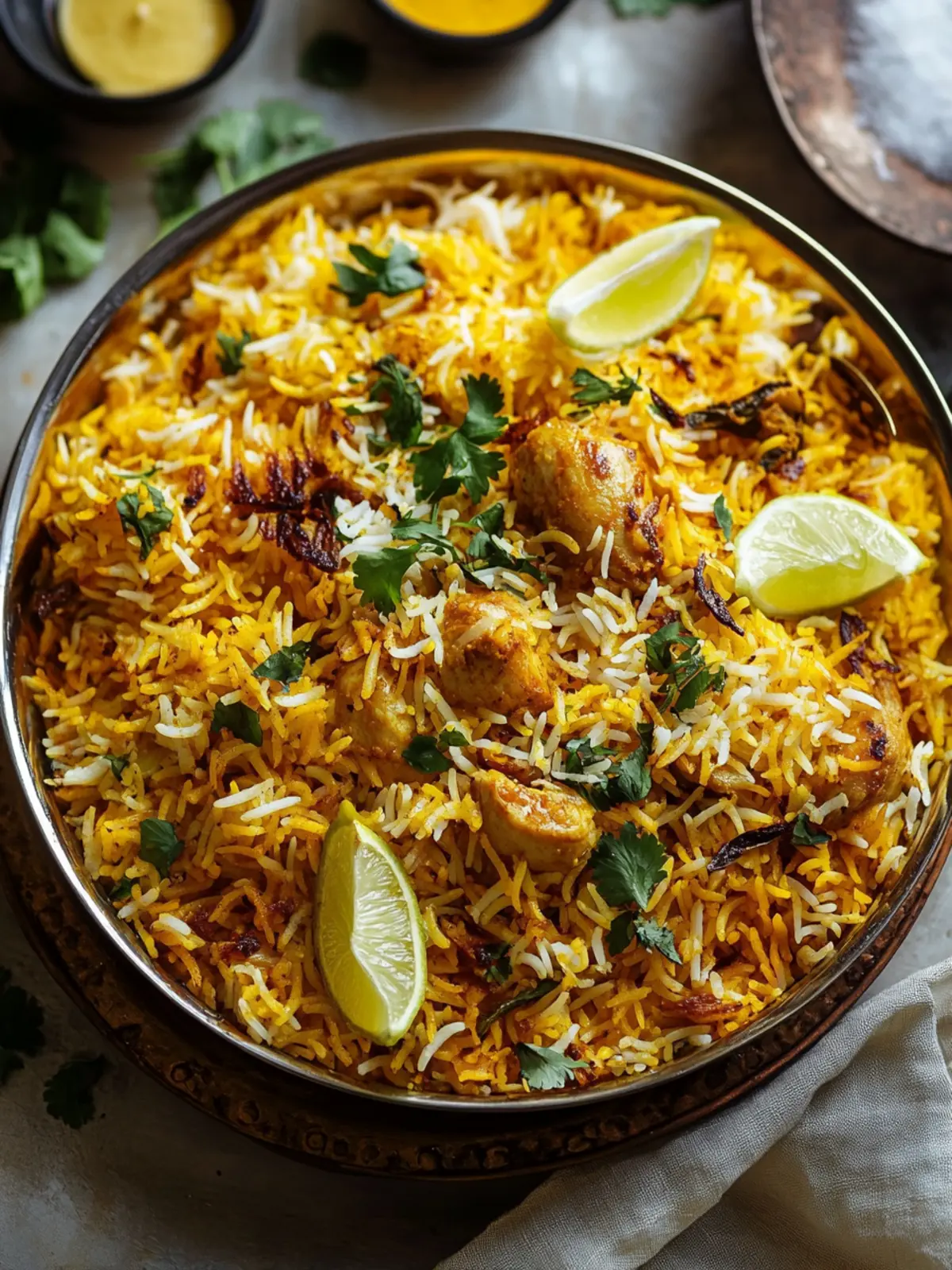 Layered Spicy Chicken Biryani: A Comforting Family Favorite 5 Layered Spicy Chicken Biryani