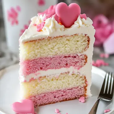 Delight Your Sweetheart with Valentine's Day Love Cake Bliss 9 Valentine’s Day Love Cake with Vanilla Buttercream