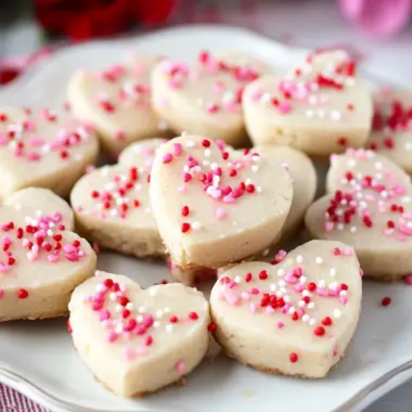 Delicious Valentine's Day Shortbread Cookie Bites to Cherish 9 Valentines Day Shortbread Cookie Bites