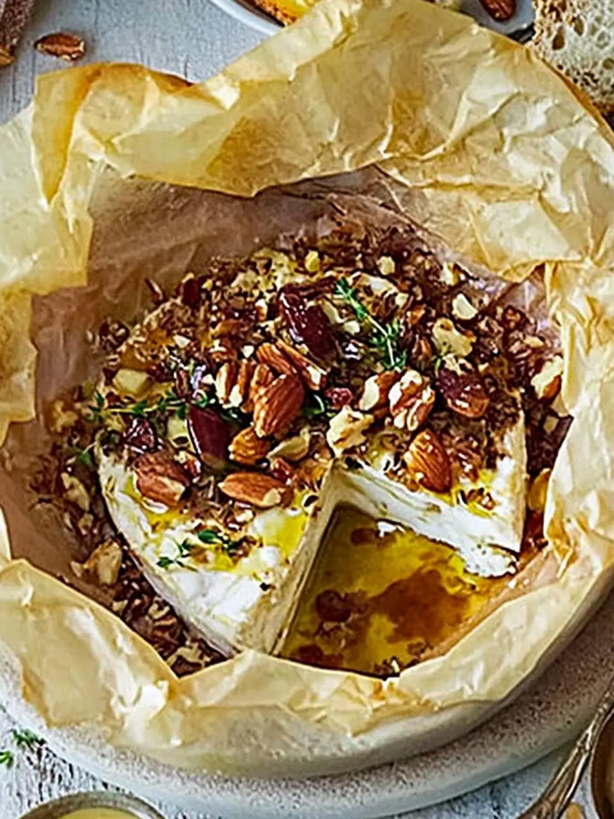 Whisky & Nut Baked Camembert: The Perfect Cozy Treat 5 Whisky & nut baked camembert