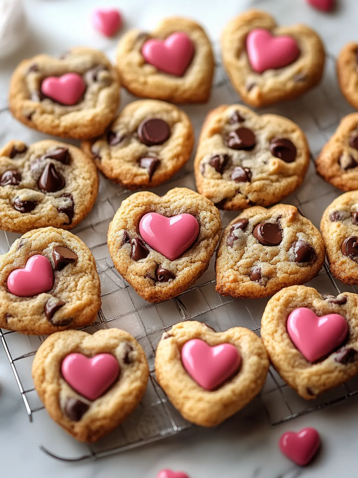 Heart-Shaped Chocolate Chip Cookies for Sweet Moments Together 3 Heart-Shaped Chocolate Chip Cookies