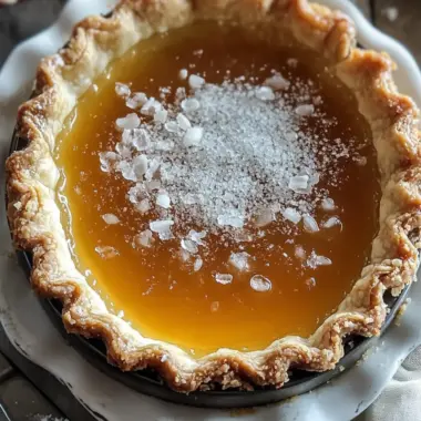 Indulge in Salted Honey Pie: Your New Favorite Dessert 10 Salted Honey Pie