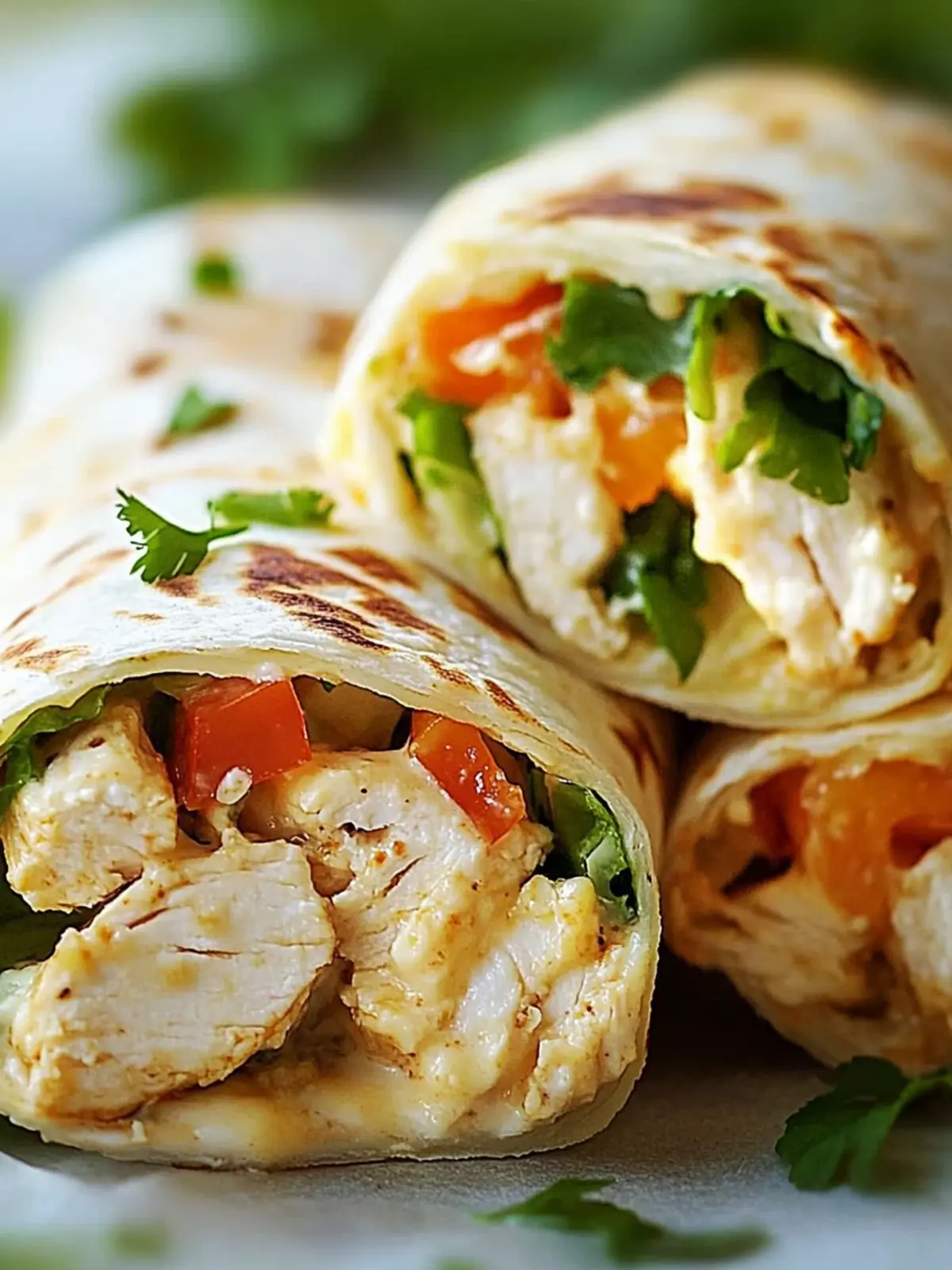 Quick Cheesy Chicken Wraps Ready in 25 Minutes or Less 4 Quick Cheesy Chicken Wrap