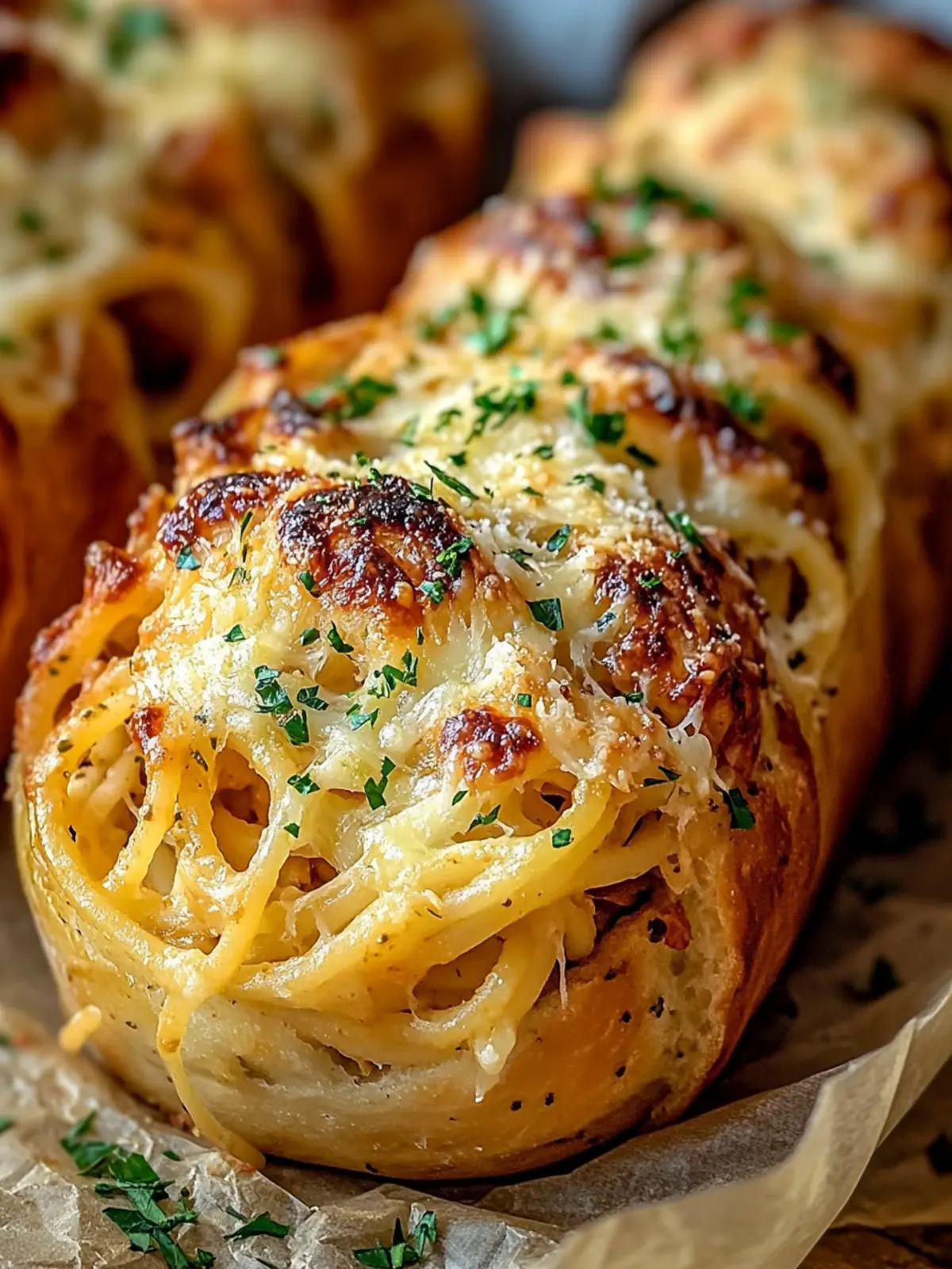 Spaghetti Garlic Bread: Comfort Food You Can't Resist 5 Spaghetti Garlic Bread