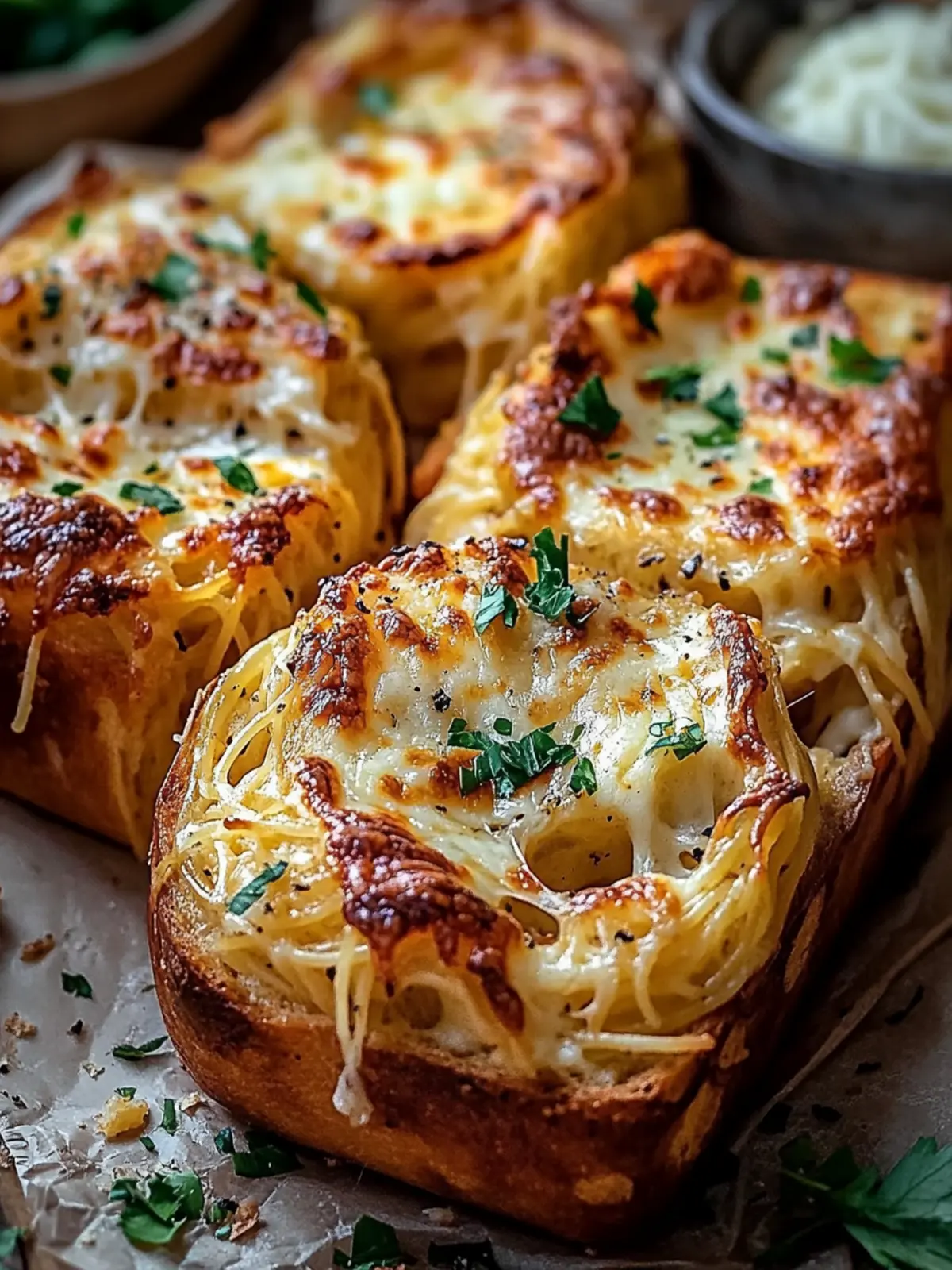 Spaghetti Garlic Bread: A Flavorful Twist on Comfort Food 4 Spaghetti Garlic Bread