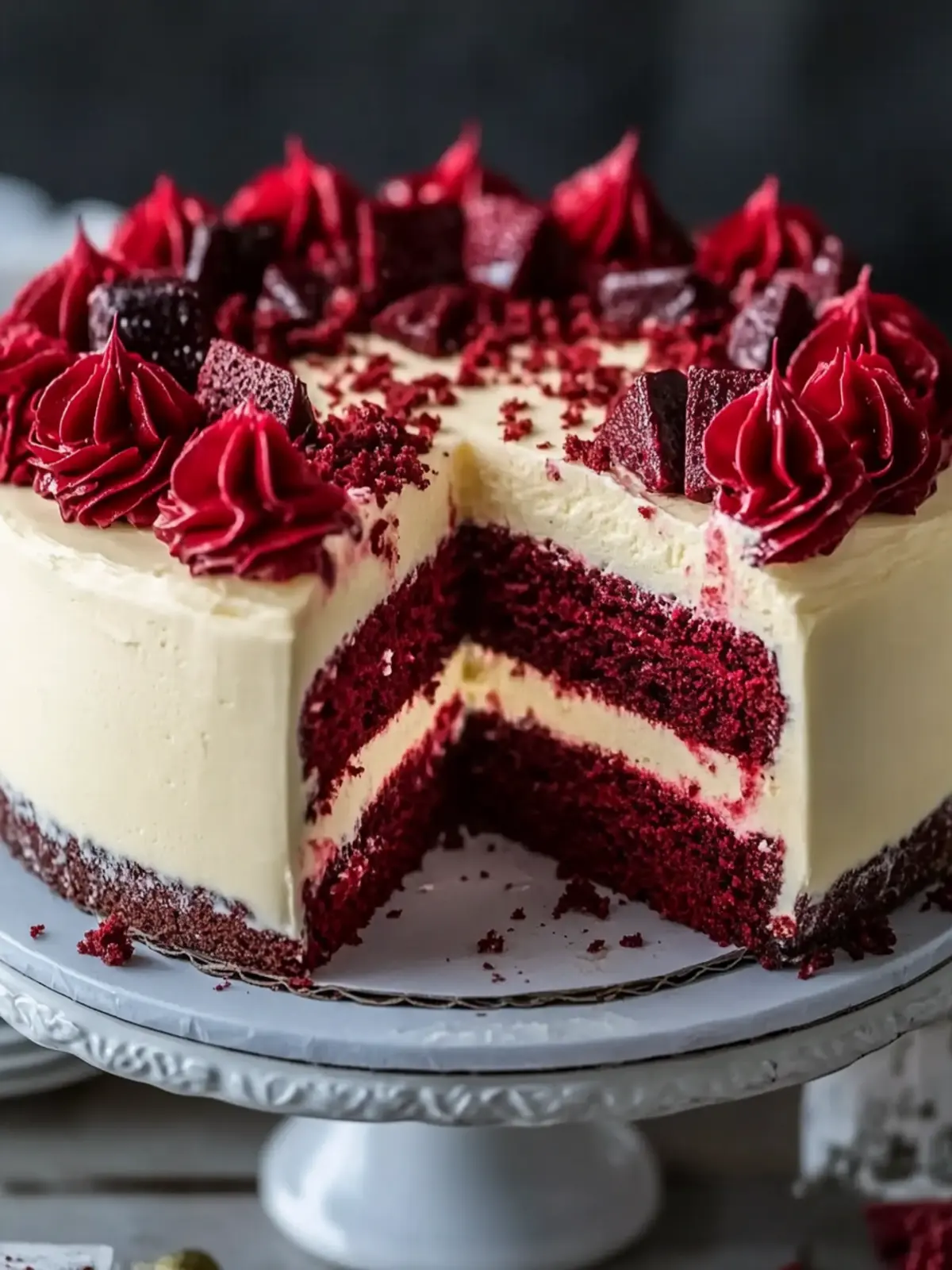 Mouthwatering Red Velvet Cheesecake Layer Cake Recipe You'll Love 5 Red Velvet Cheesecake Layer Cake Recipe