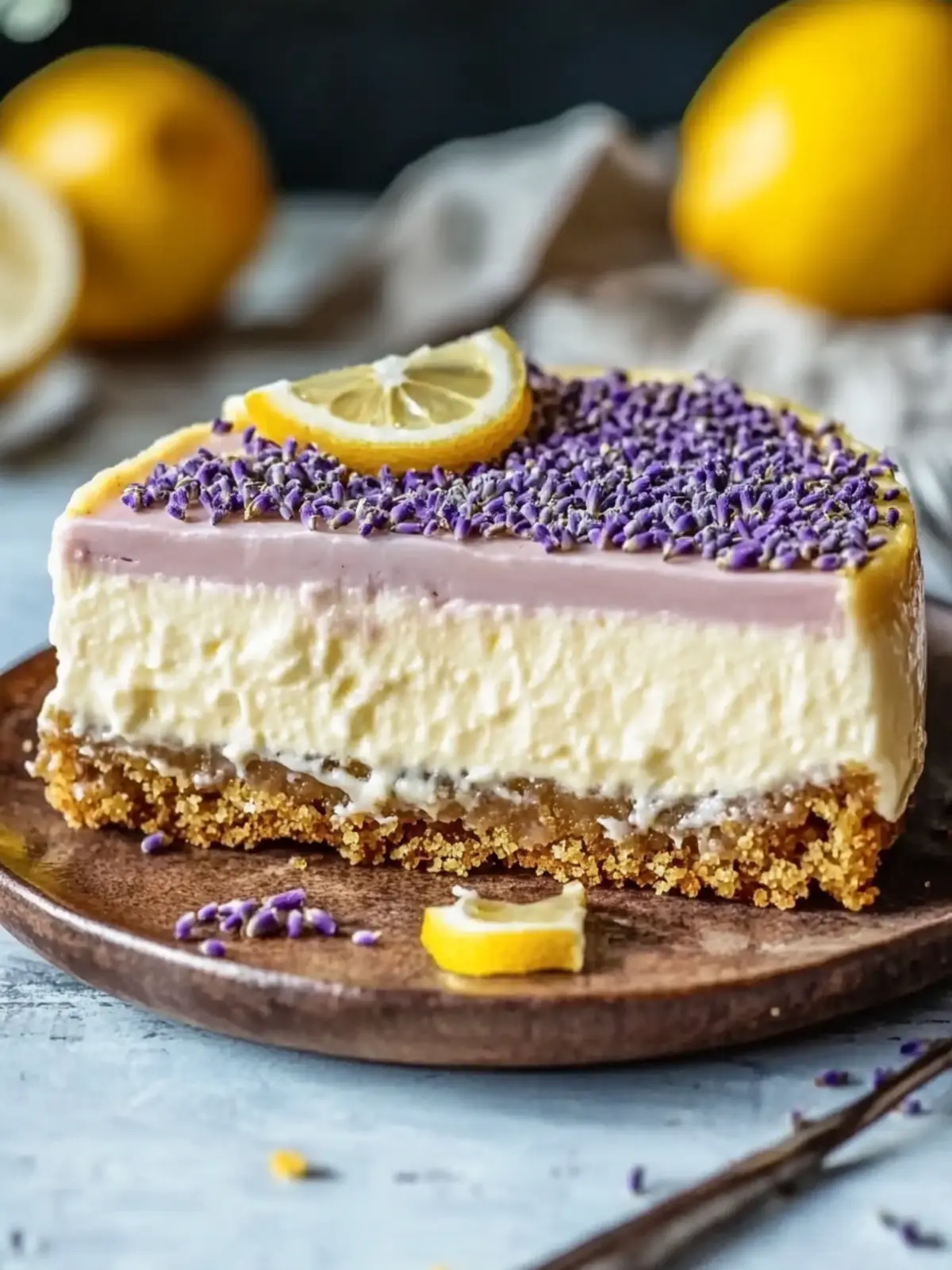 Ultimate Lemon Lavender Cheesecake: A Vegan Dream Dessert 5 Ultimate Lemon Lavender Cheesecake