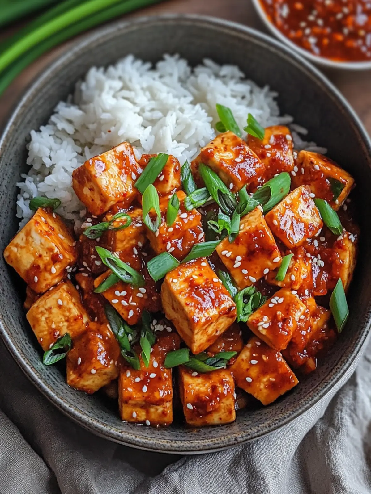 Spicy Gochujang Tomato Tofu: Your 16-Minute Vegan Wonder 3 Spicy Gochujang Tomato Tofu